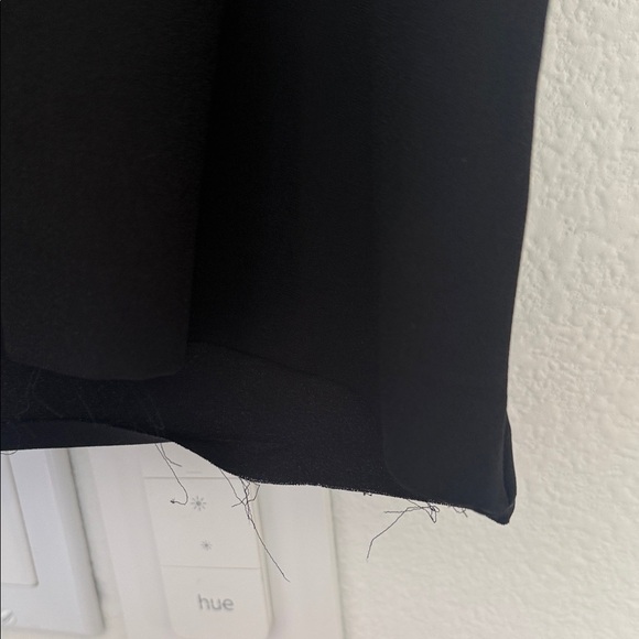 Diane Von Furstenberg Black Short-Sleeve V-Neck Tee - Picture 3 of 5